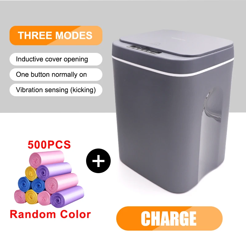 

Мусорная корзина с автоматическим датчиком, 12/14/16 л