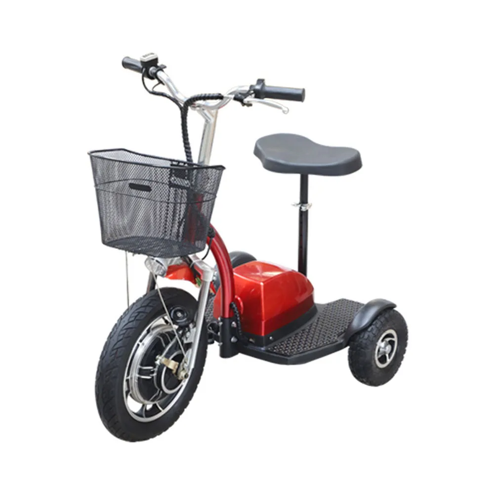 

Adult Electro-Tricycle Lithium Battery Brushless Motor Extended Range Comfortable One Click Start Strengthening Load-Bearing