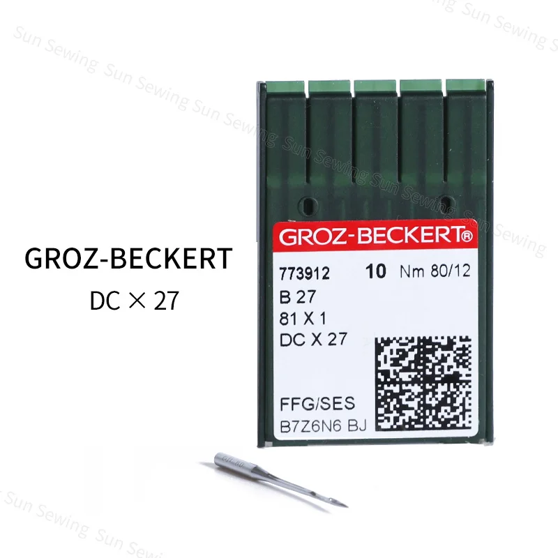 10 шт. немецкая машина Grotz игла DC27 антитепловая титановое покрытие анти-сверление