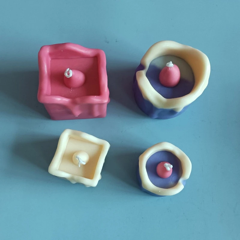 

Круглая/квадратная силиконовая форма интересная форма во французском стиле для ароматизированных свечей креативный подарок на день рожде...