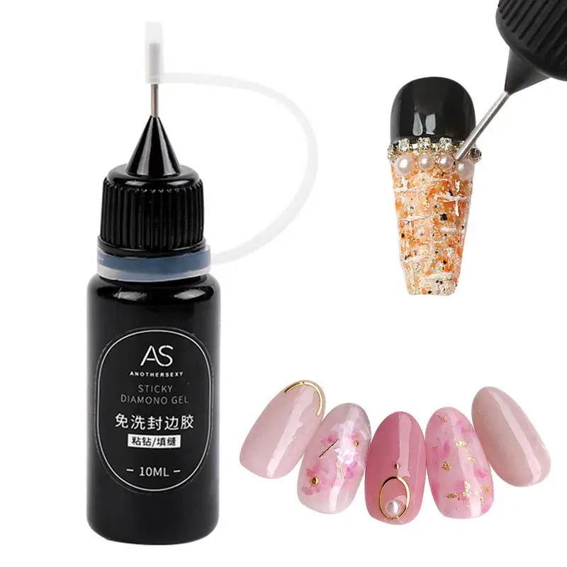 

Клей для ногтей, супер-прочный клей для дизайна ногтей, гель, не вытирает, клей, наполнитель, уплотнительный клей для драгоценных камней, бриллиантов, ювелирных изделий