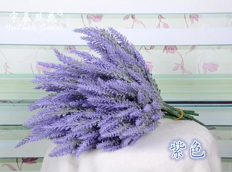 

Искусственные лавандовые цветы для букета