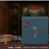 fine natural high quality incense coil wormwood sandalwood incense aromatic for yoga 2hours 10pieces