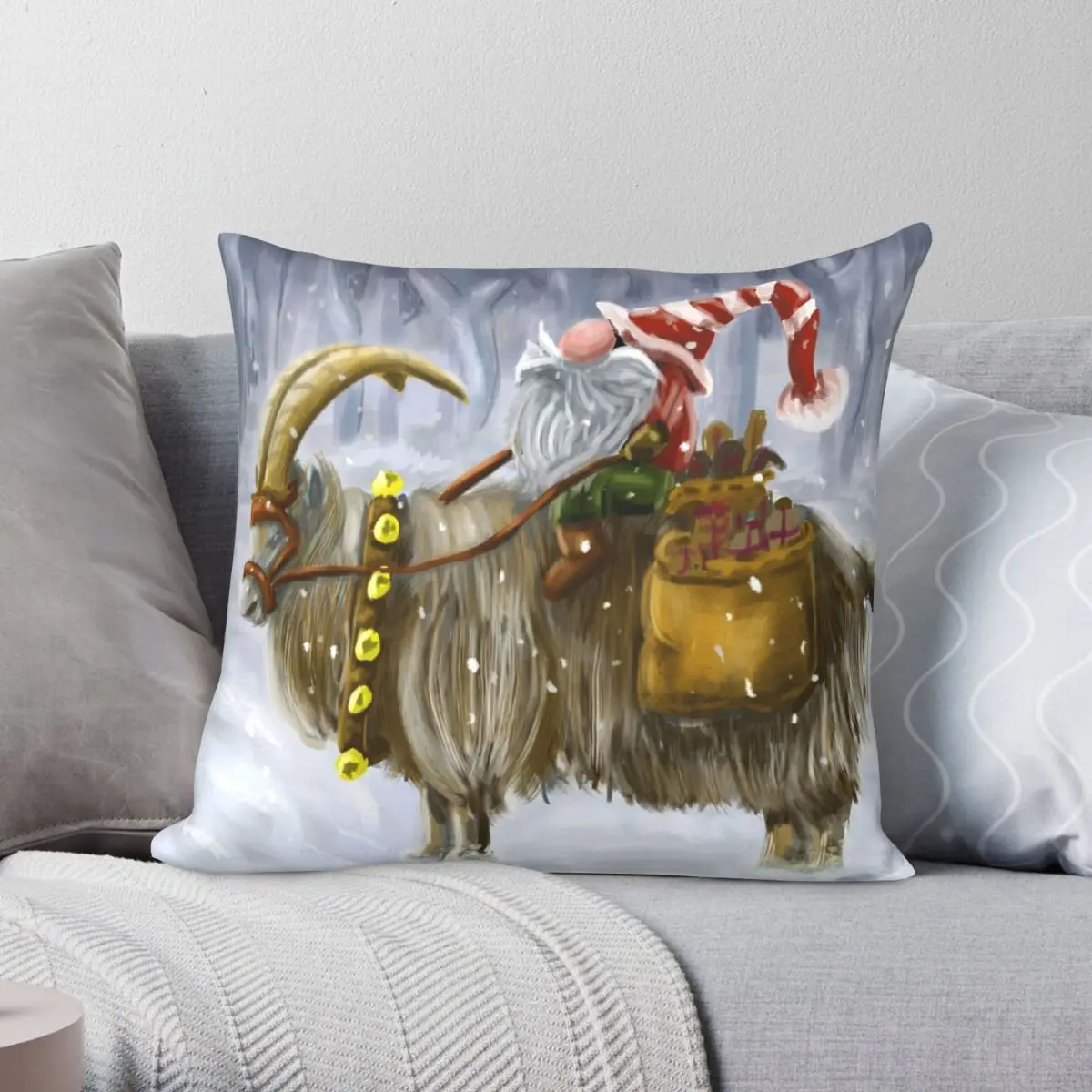 

Наволочка из полиэстера и льна, 45 х45