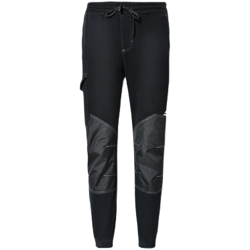 Флисовые зимние рабочие брюки с функциональными карманами светоотражающие для