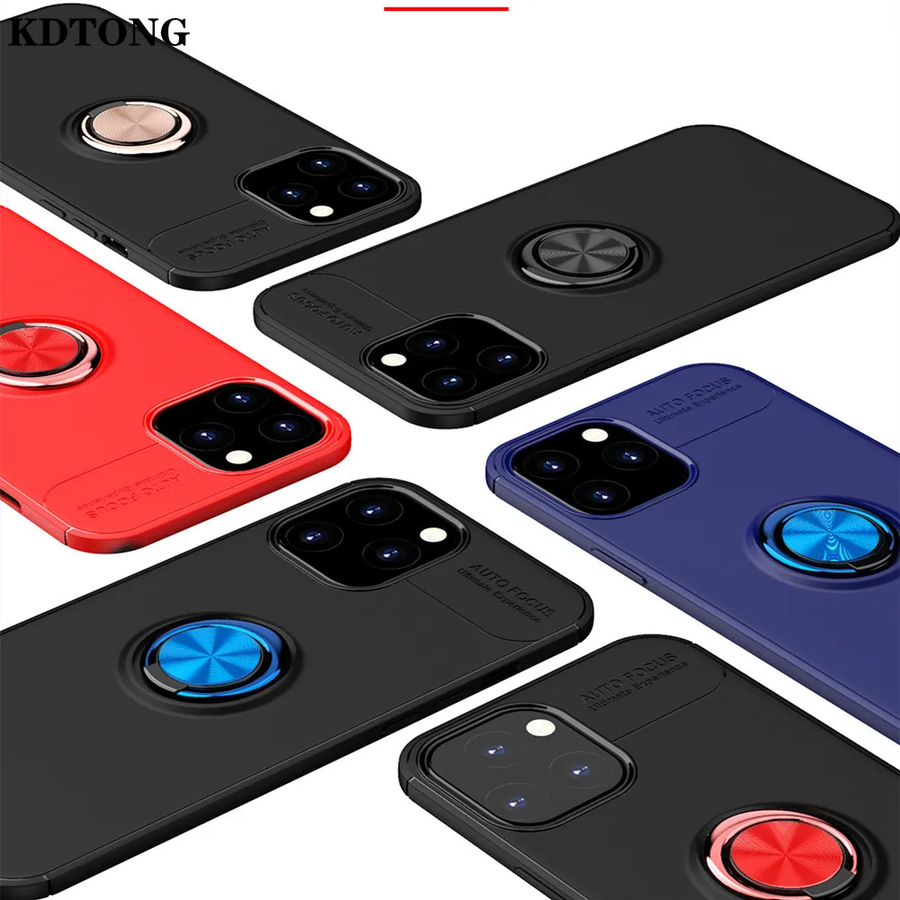 

Shockproof Phone Case for iPhone 14 13 12 Mini 11 Pro Max XS XR 7 8 Plus SE2 Shell TPU Hidden Magnetic Kikstand Slim Back Cover