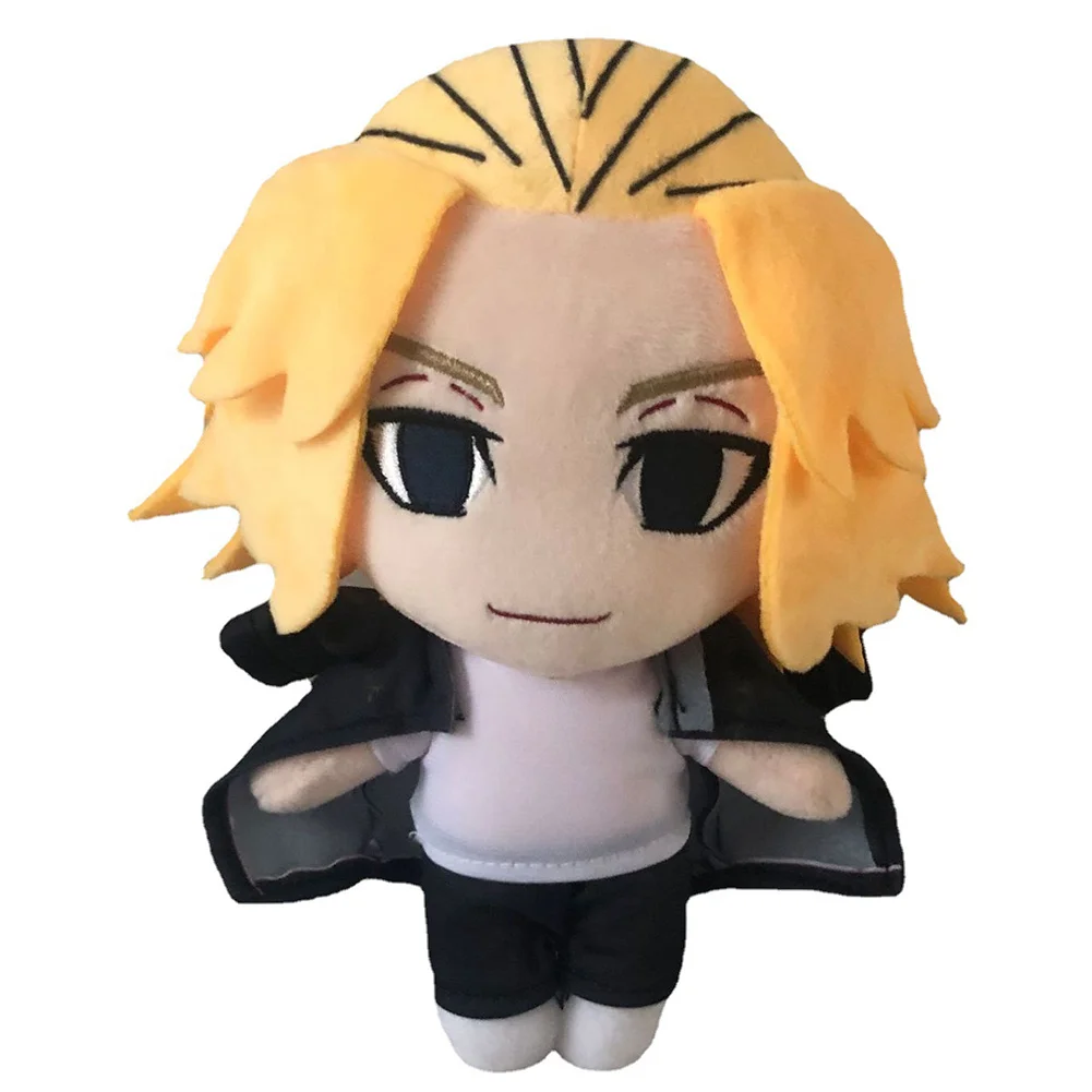 

Anime Tokyo Revengers Hanagaki Takemichi Sano Manjiro Ryuguji Ken Plush Toy Stuffed Doll Gifts 20CM