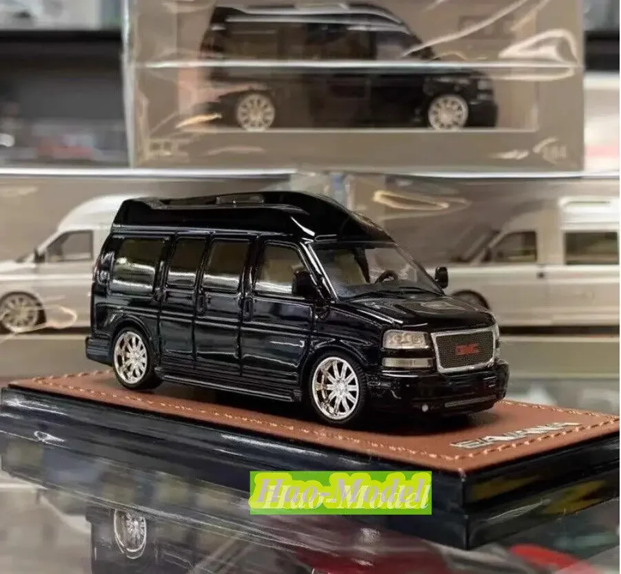 GOC 1:64 для GMC SAVANA SUV литая под давлением модель автомобиля из сплава металла подарки