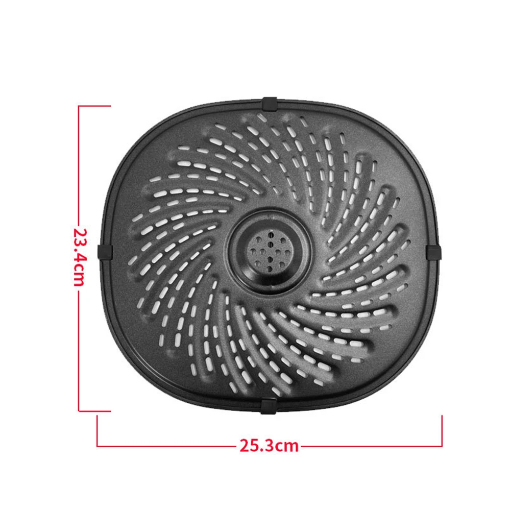 

25.3x23.4cm Air Fryer Grill Pan Replacement Parts Air Fryer Mats For Power XL Gowise 7QT Upgraded Crisper Kitchen Baking Tools