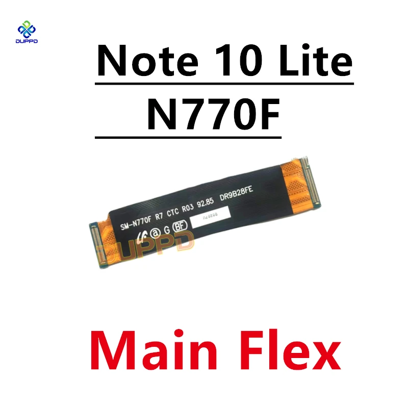 

Для Samsung Galaxy Note 10 Lite N770F коннектор материнской платы USB плата ЖК-дисплей гибкий кабель запасные части