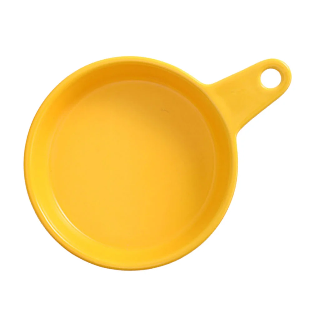 

Практичный кухонный поднос с одной ручкой, керамический поднос для выпечки