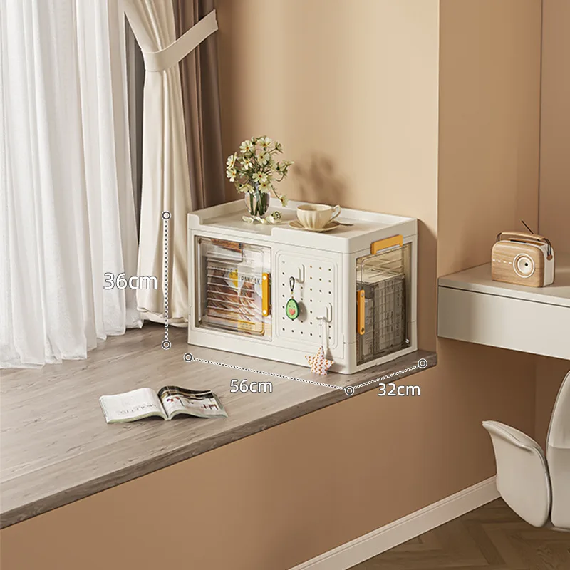 Складной складной ящик для хранения бытовые складные контейнеры с колесами и