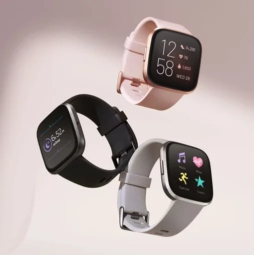

Новинка 2022, Смарт-часы Fitbit Versa 2, фитнес-трекер в наличии для женщин и мужчин, подарок