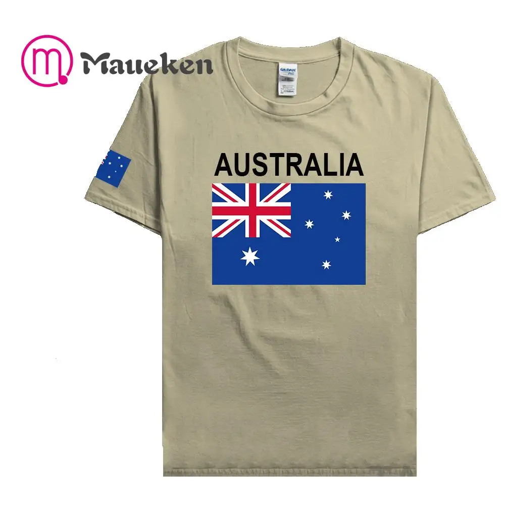 2022 австралийская футболка Мужская из хлопка в стиле австралийской Народной