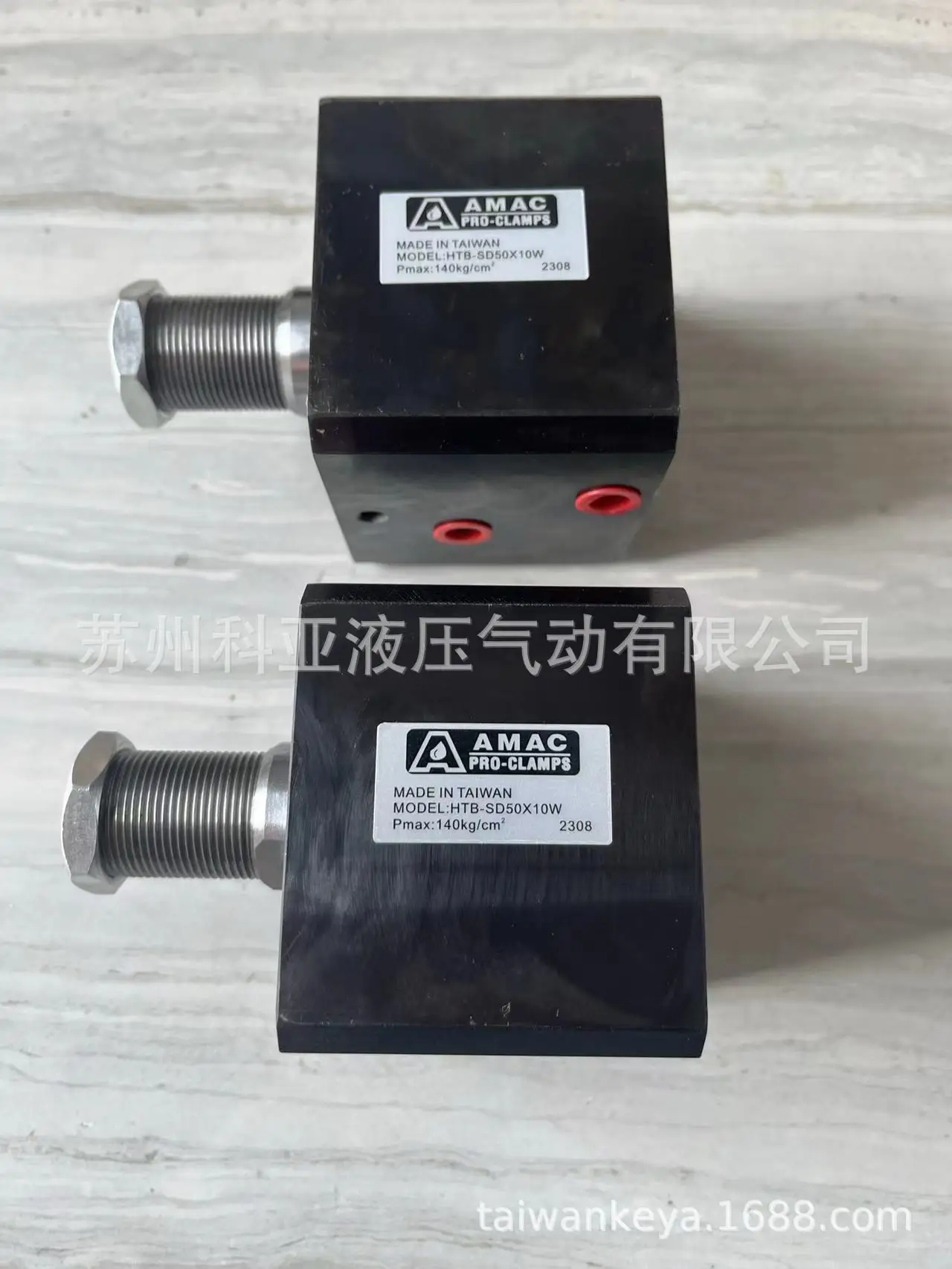 AMAC PRO-CLAMPS Тонкий цилиндр HTB-SD50X10W 140 кг/см 2