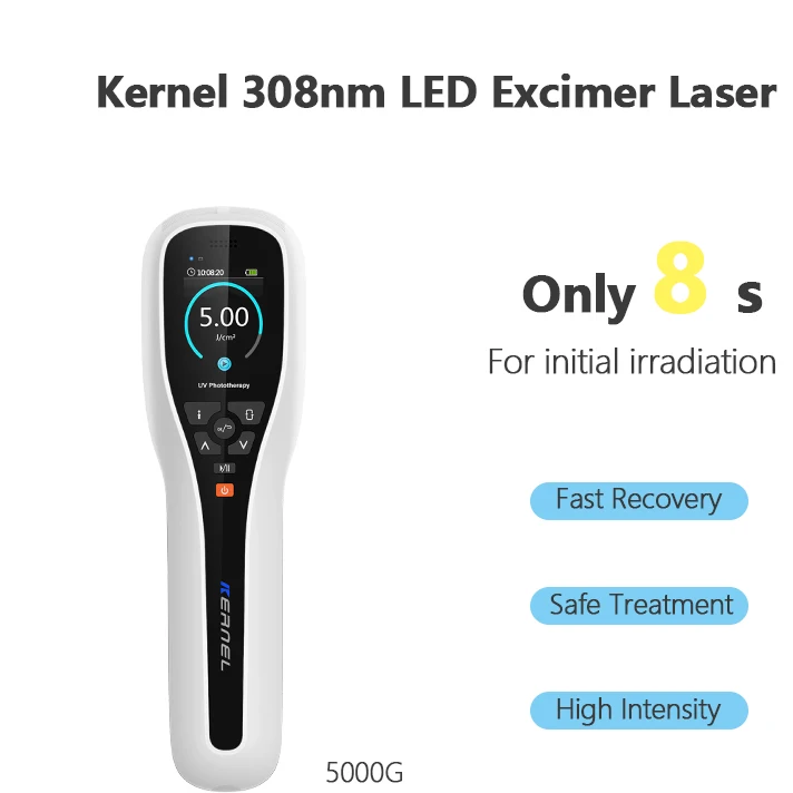 

Kernel Home Use 308 Excimer Laser 308nm Psoriasis Vitiligo Laser For Vitiligo Treatment Machine kernel KN-5000G