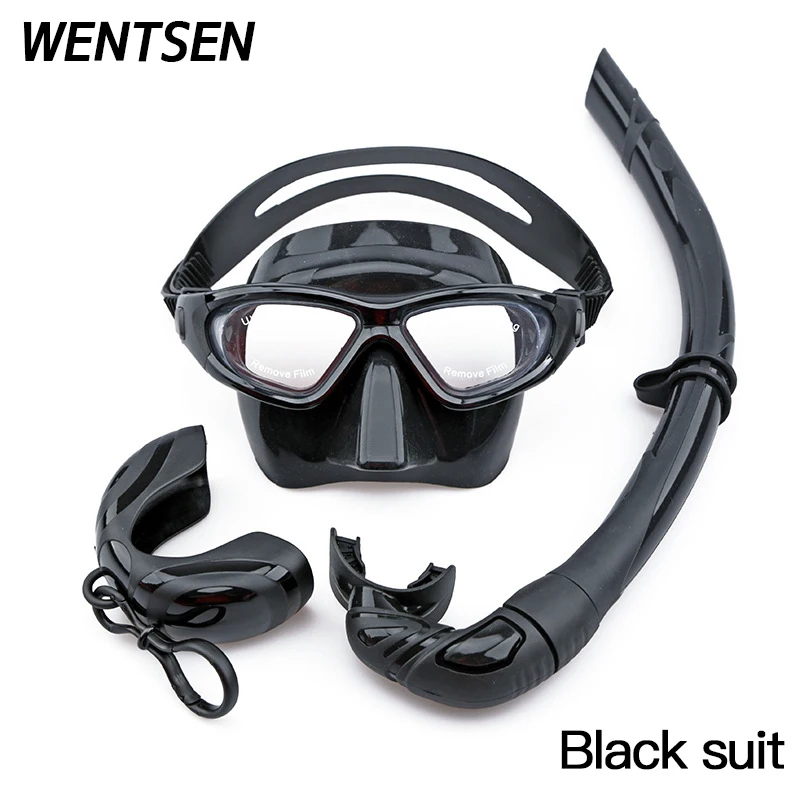 

NEW Free diving glasses Snorkel kit diving equipment underwater diving mask for freediving snorkeling set freedive goggles