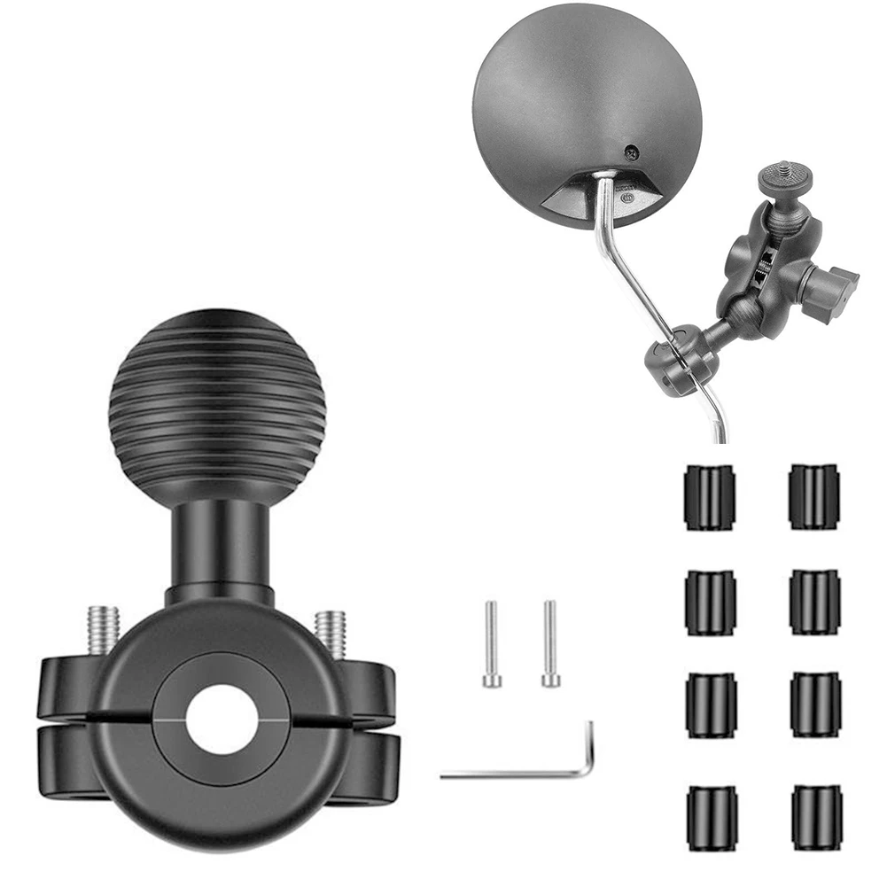 

Car Tools Ball Head Adapter For Mobile Phone Stand Camera Stand Recorder Stand And Other DIY Purposes 1pc 25mm 360 Degree Part