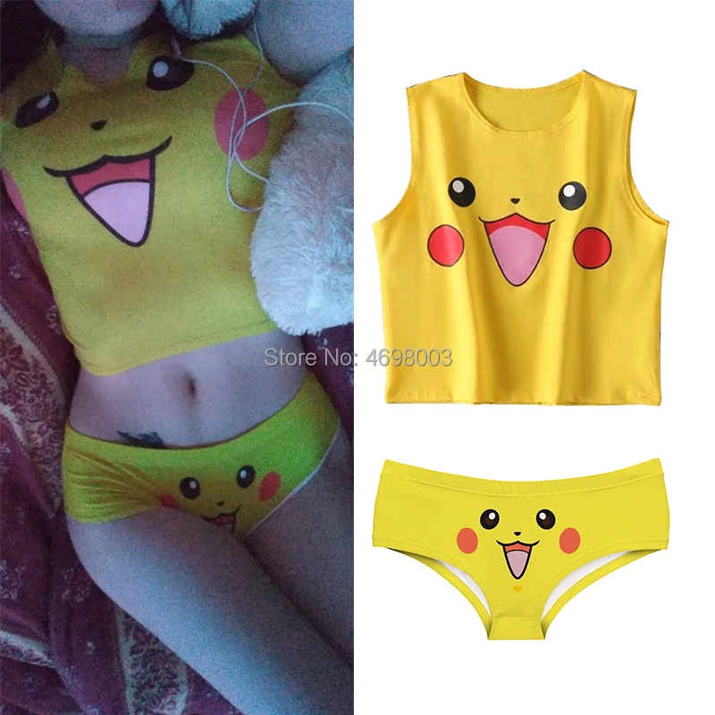 

Sexy Sleeveless Vest for Female Women's Tank Top Shorts Women Monsters Crop Top