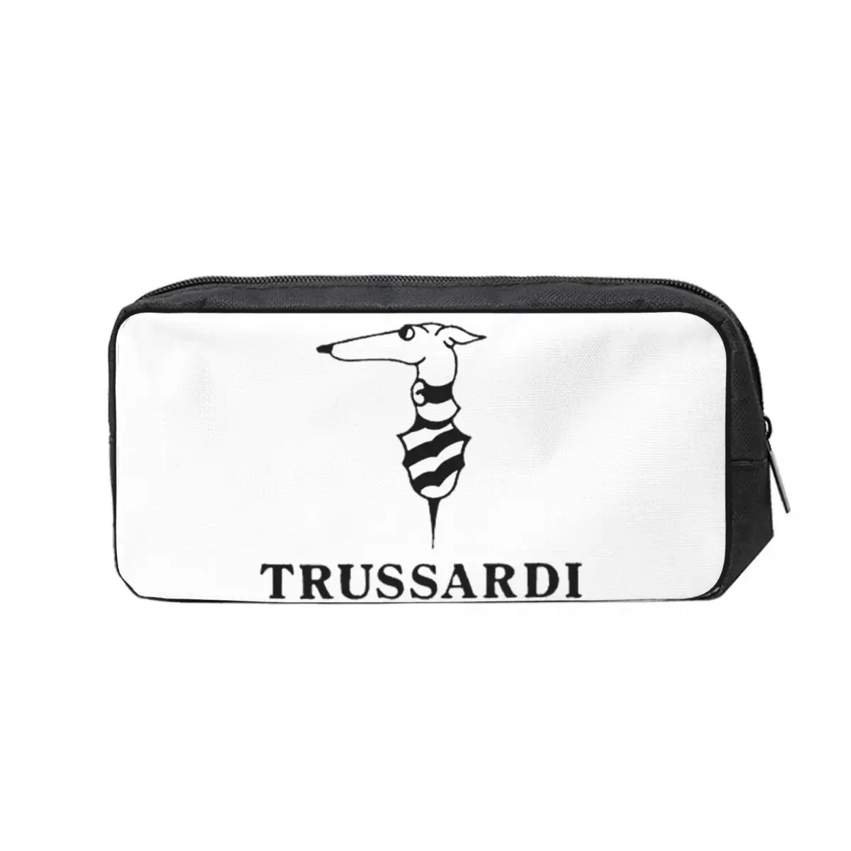 Фото Пеналы с логотипом Trussardis для студентов, подарочные пеналы-коробки, большая сумка для хранения карандашей, пенал-органайзер, держатель для ручек №4