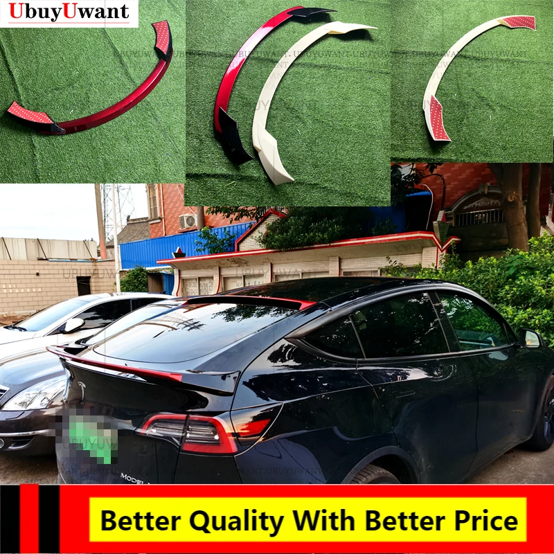

MY Sport Version Rear Tail Wing Spoilers For Tesla Model Y 2021 2022 Trunk Spoiler Car Exterior Accessories Modified Body Kit