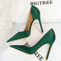 shoes designer new women pumps pointed toe high heels ladies shoes fashion heels pumps sexy party shoes plus size 43