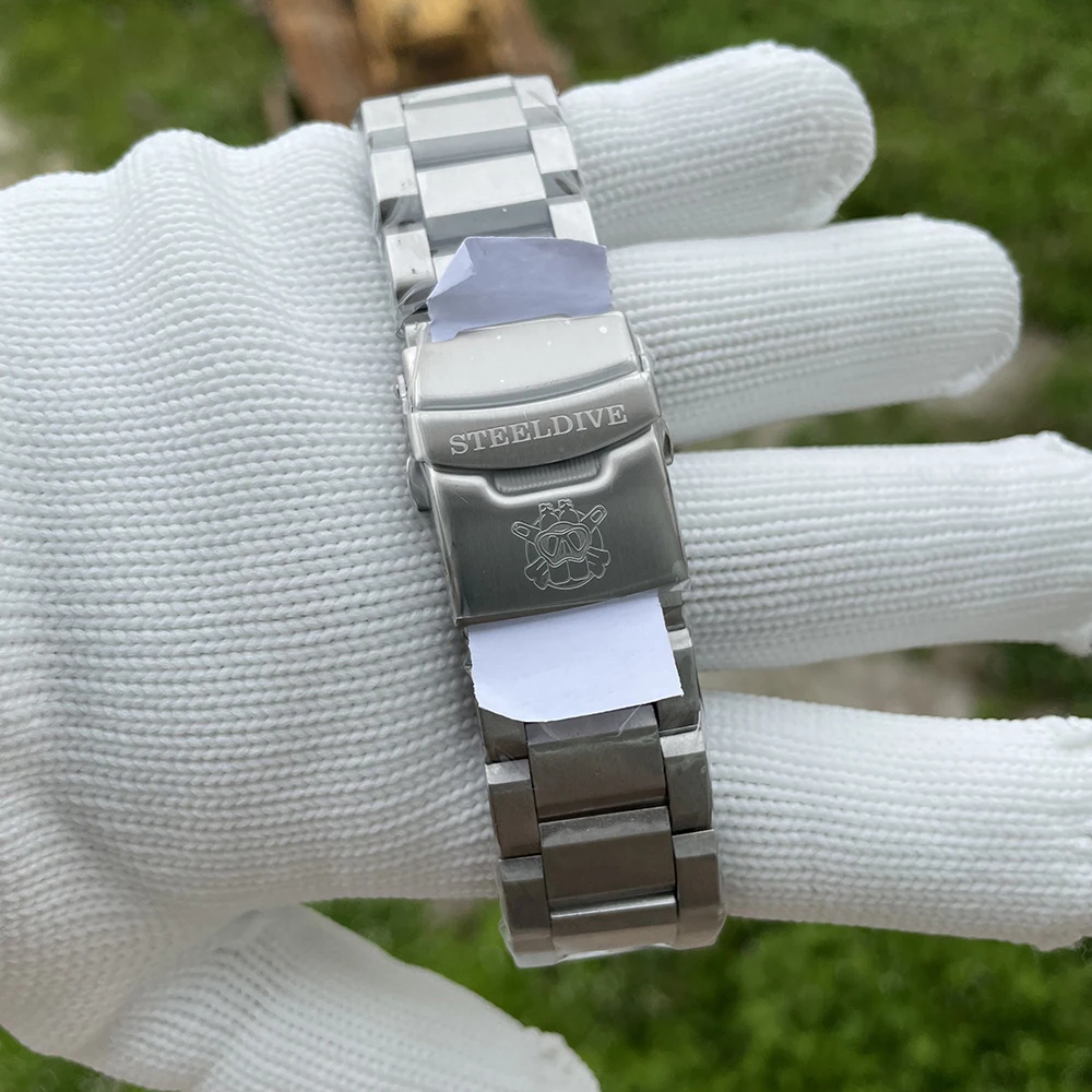 Дешево Мужские водонепроницаемые часы из нержавеющей стали, 30 атм, 300 м