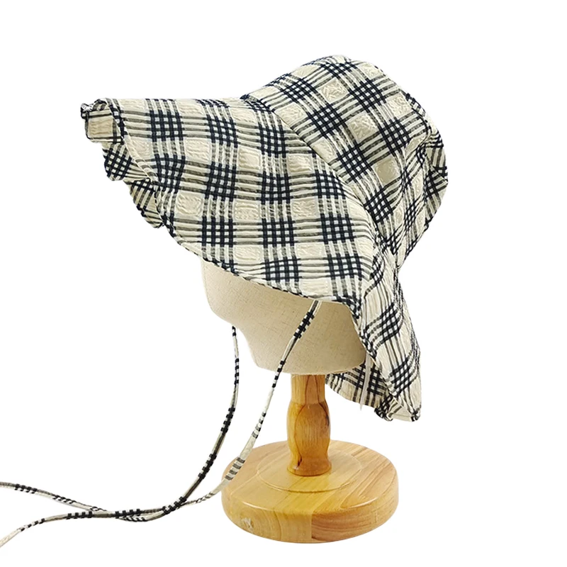 

Women Bucket Hat Summer Thin Beach Hats Female Sunshade Fishermen Cap