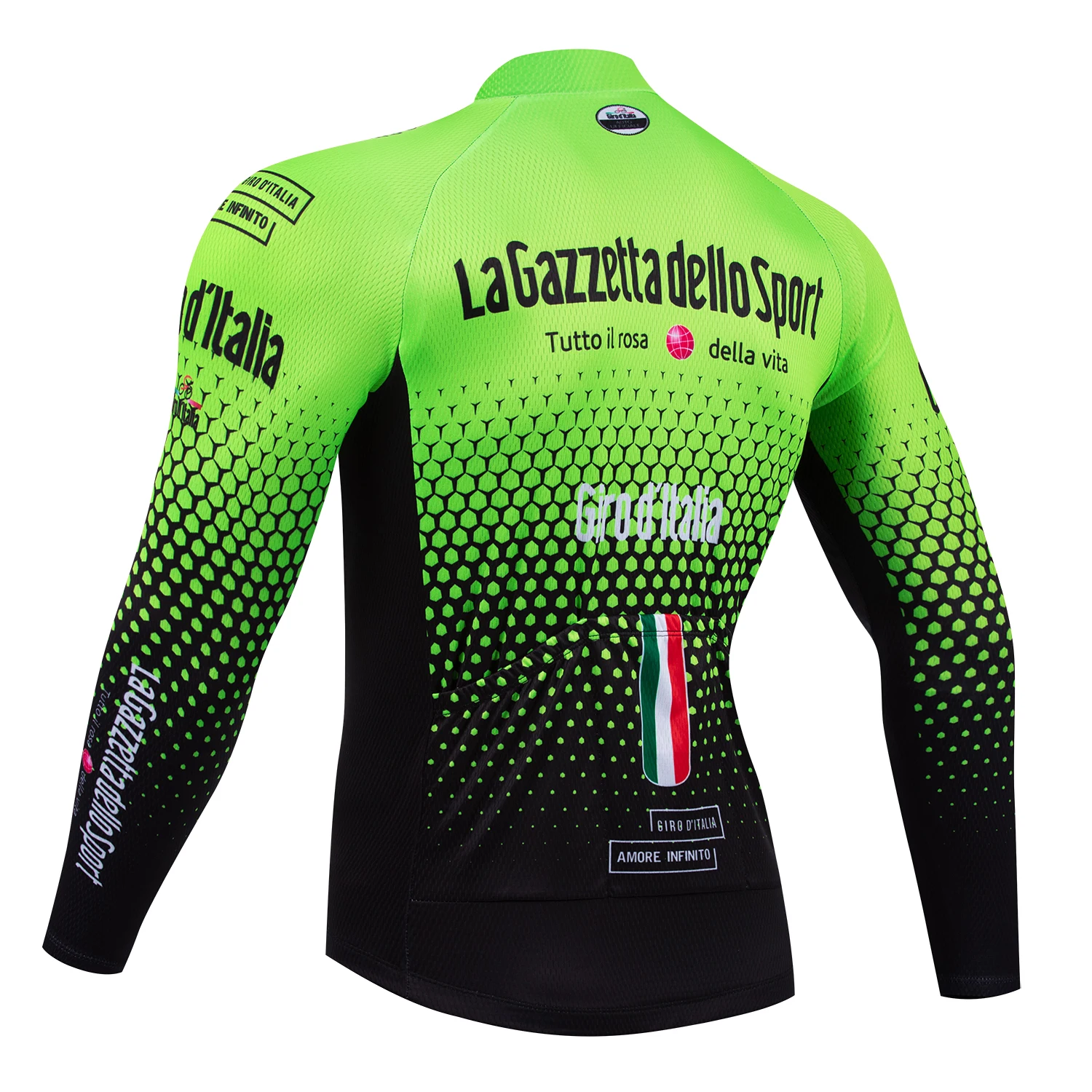 Трикотажный комплект для езды на велосипеде с длинным рукавом