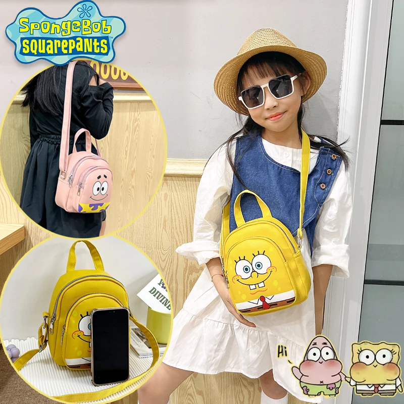 Наплечная Сумка Губка Боб сумка через плечо Патрик женская на молнии с