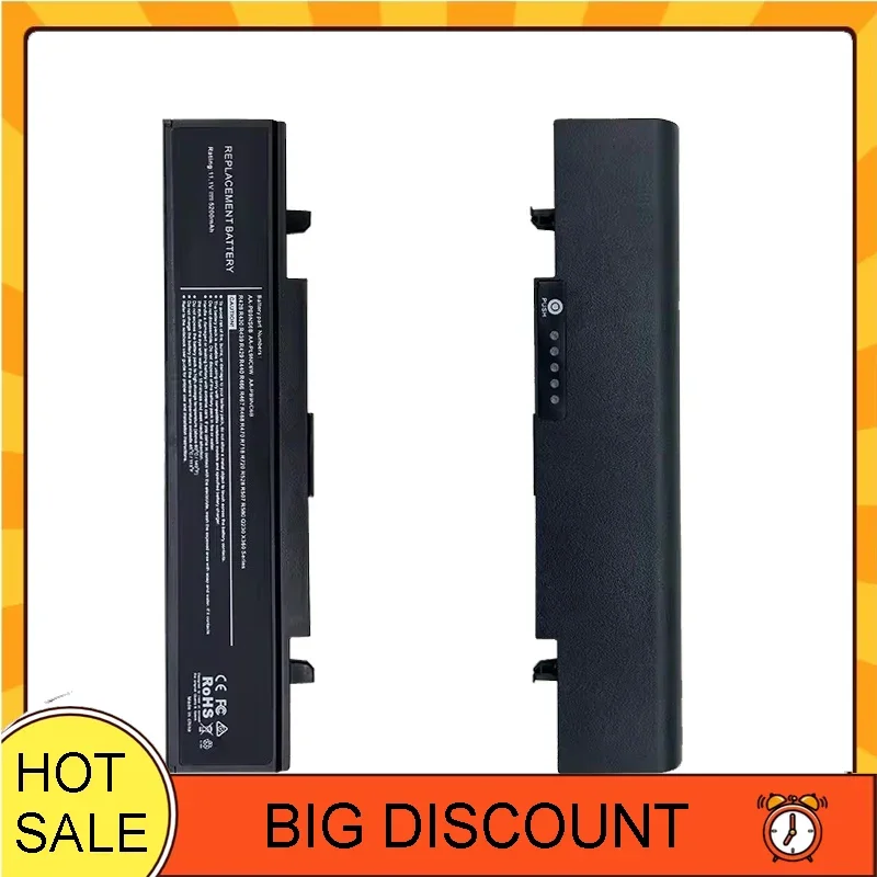 Запасная аккумуляторная батарея AA-PB9NC6B 4400 мАч для samsung NP270E5E 270E 270E5V 275E5V портативные