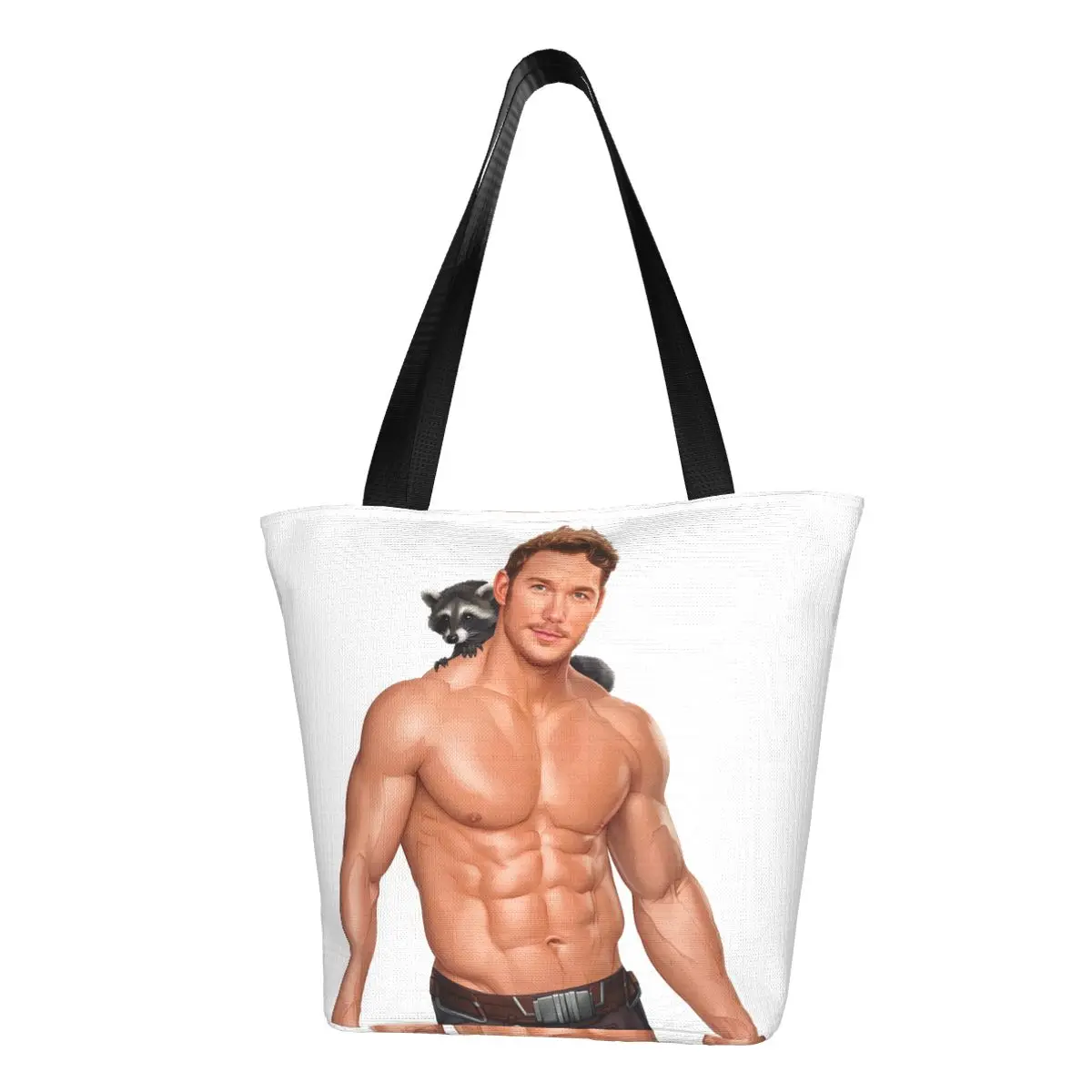 Симпатичная Соблазнительная Сумка-тоут для покупок в стиле художественного