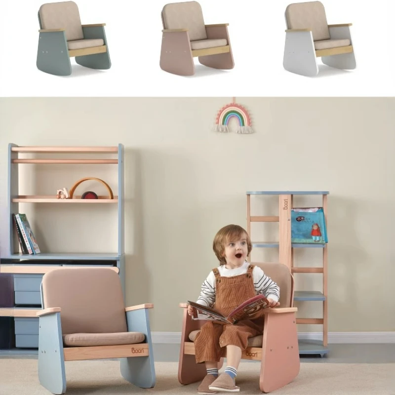 

Cute Chair Solid Wood Rocking Chair Lazy Sofa Chair Home Space Saving Furniture Living Room Muebles De Salon