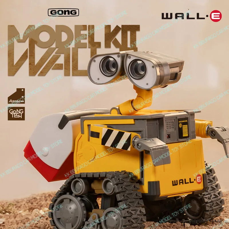 Фото Оригинальные фигурки GONG Movie WALL-E, аниме, сборная игрушка, робот-история, мягкая модель, подвижные шарниры для детей и взрослых, подарок на день рождения №3