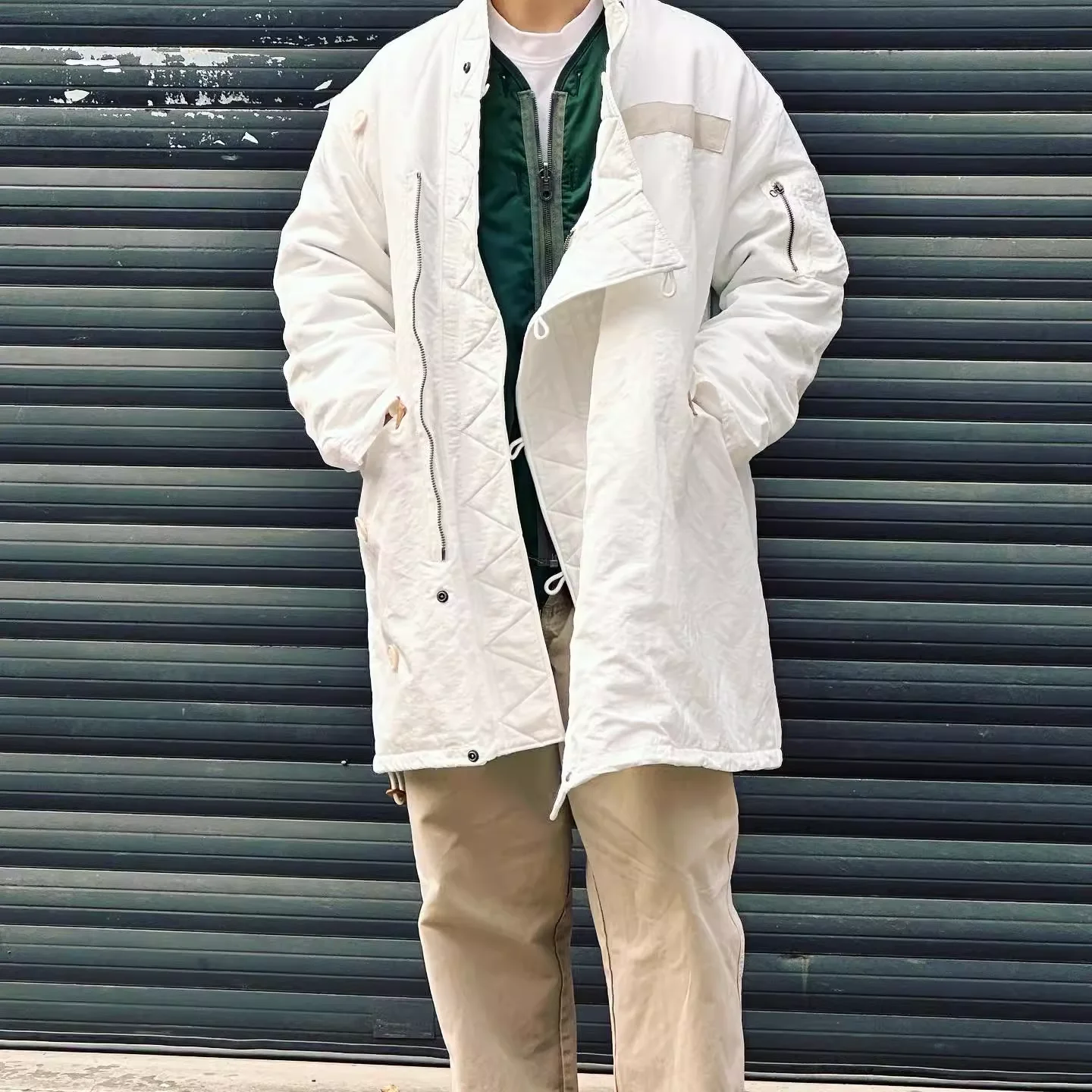 Тибетский халат VISVIM хлопковое пальто