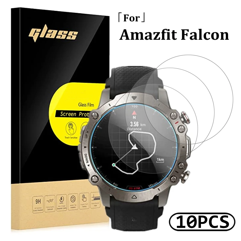 

Защитное закаленное стекло для смарт-часов Huami Amazfit Falcon 9H