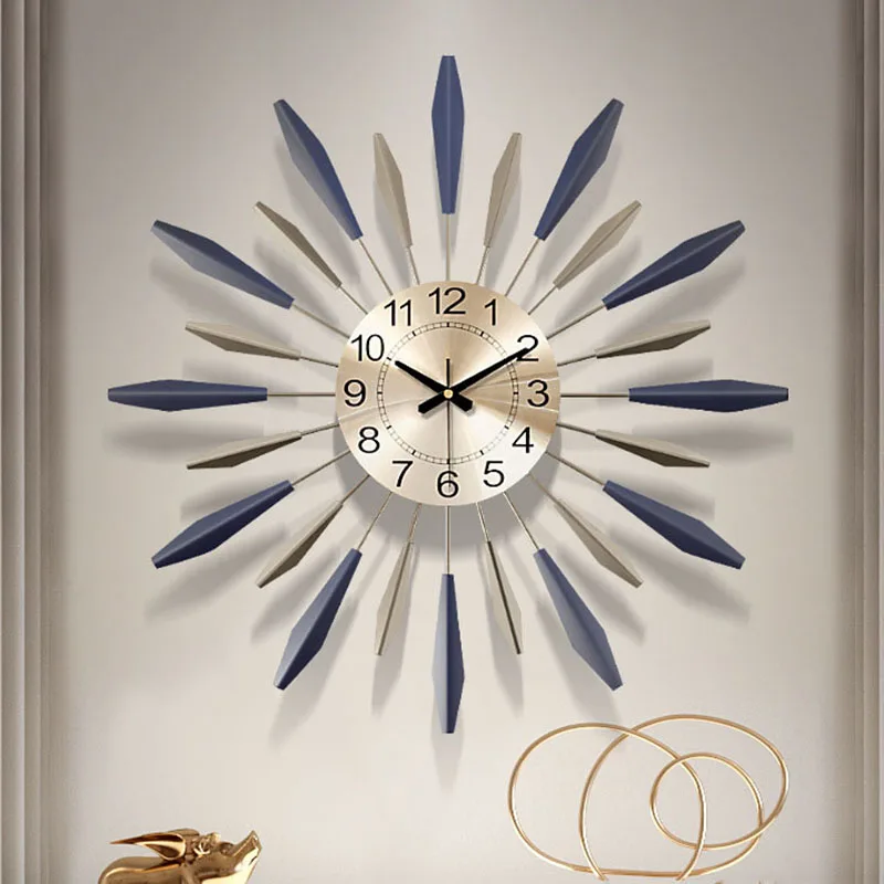 

Giant Simple Watch Wall Luxury Metal Home Design Silent Nordic Art Digital Watch Wall Minimalist Duvar Saati Wall Decor ZP50W