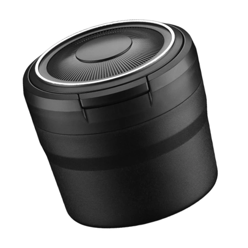 Автомобильная пепельница без дыма со светодиодной автомобильной пепельницей из