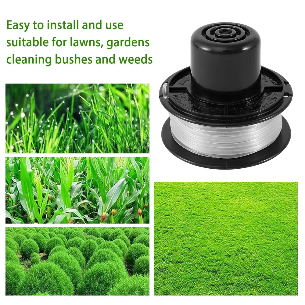 Сменные насадки для газонокосилки катушки триммера с 2 крышками и пружинными