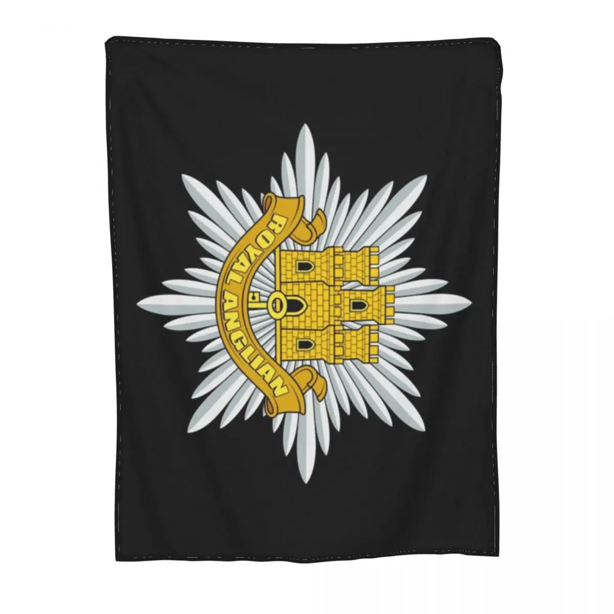 Королевский английский полк (R Anglian)-британская армия ультрамягкое Флисовое