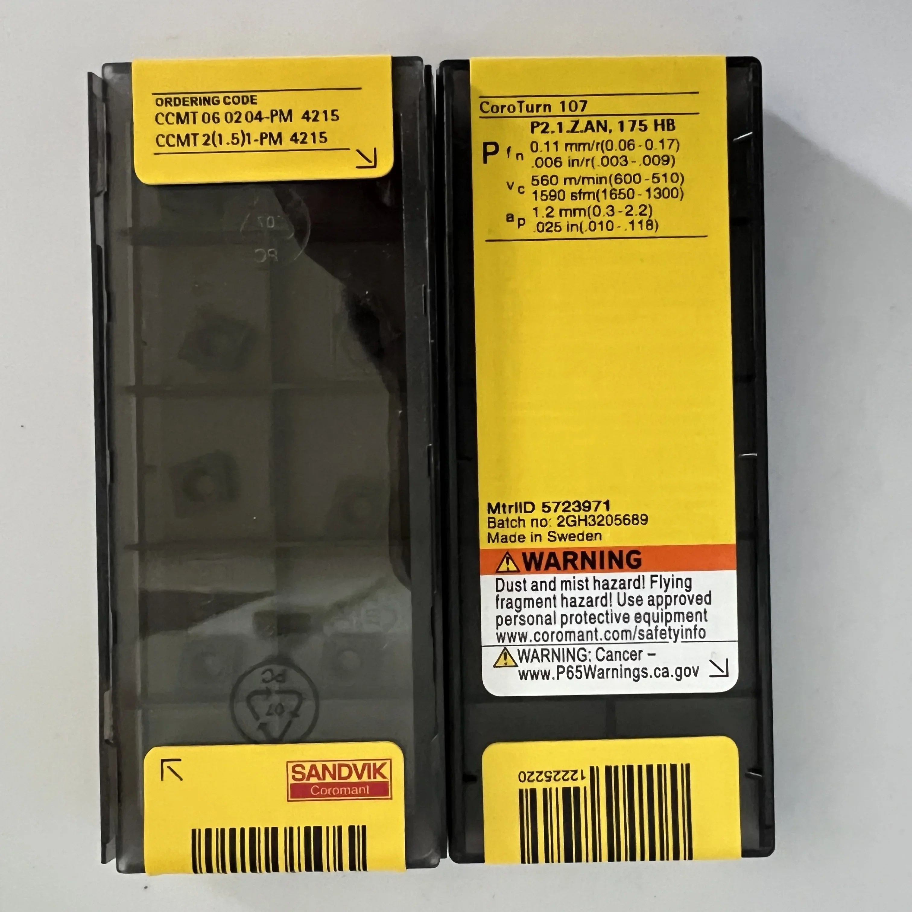 CCMT 060204 -PM 4215 Лезвие с ЧПУ