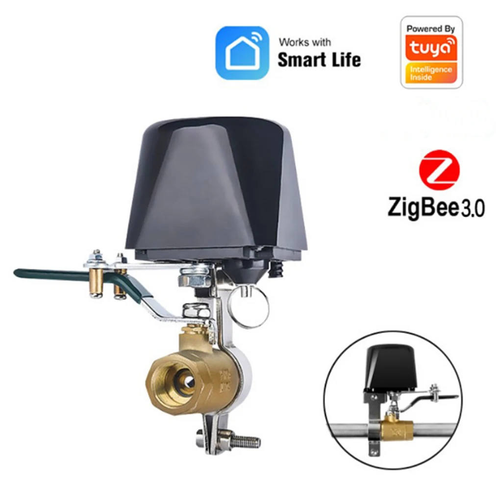 

Water Gas Valve Household Control Accessories EU Plug Electric Automatic Smart Controller Shut Off Controllers