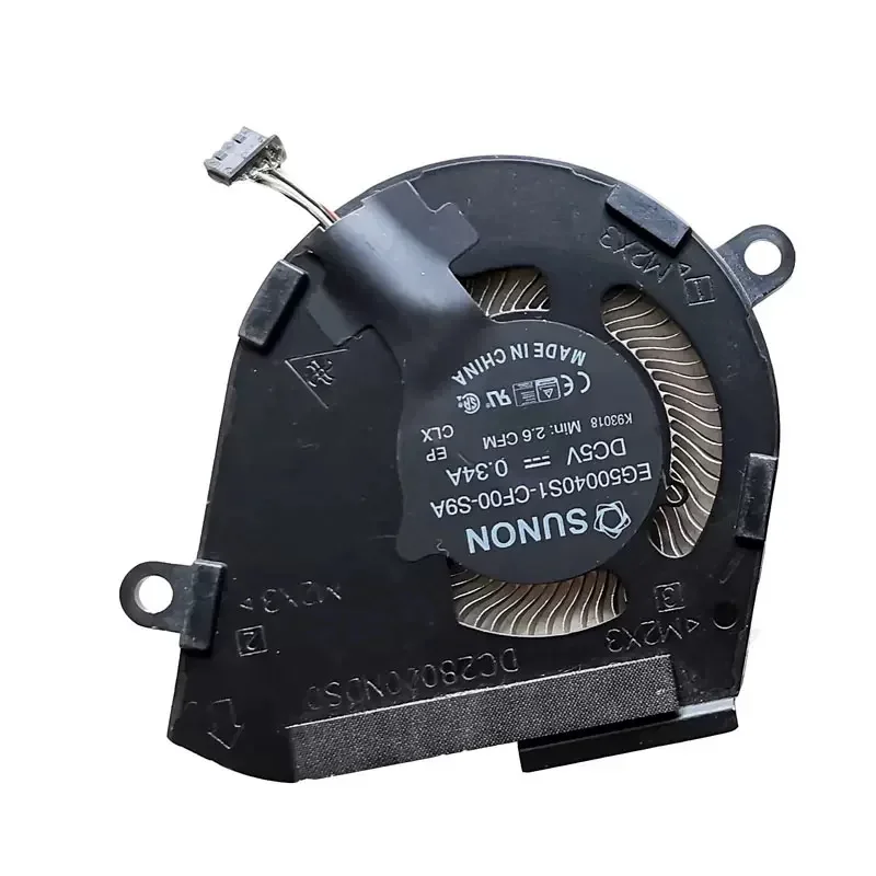 Новый оригинальный вентилятор охлаждения процессора ноутбука с радиатором для