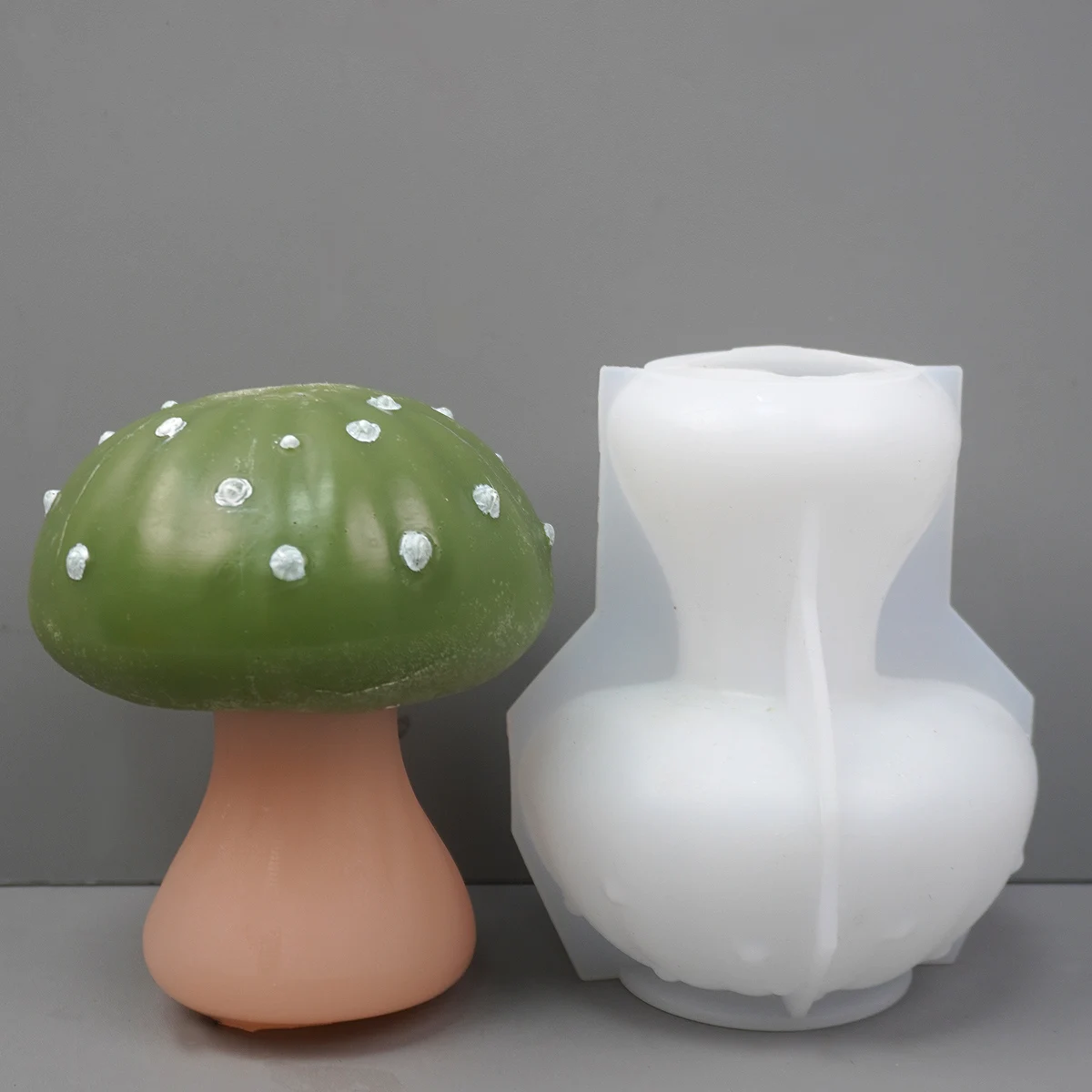 Силиконовая форма для гидропонного тестирования грибов вазы клей гипса и