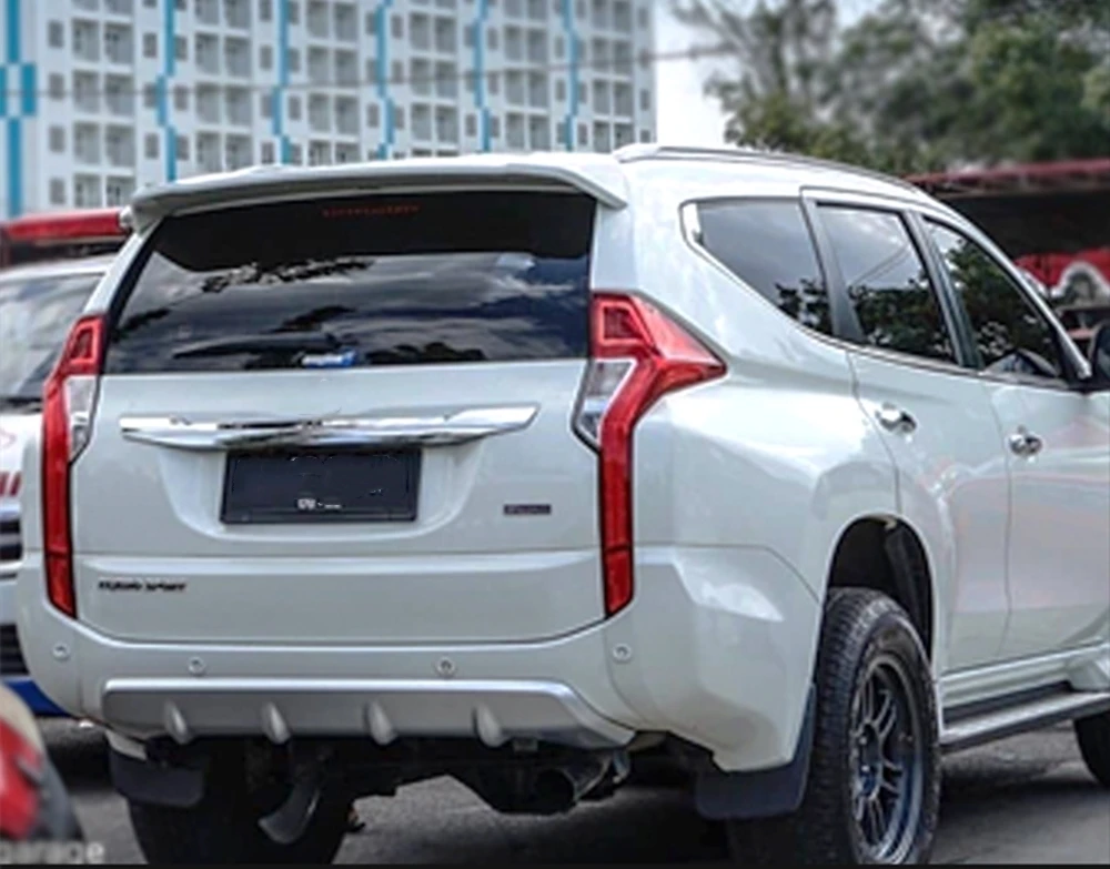 Для Mitsubishi Pajero Sport 2016-2020 задний спойлер на крыло крышу Автомобильная задняя дверь