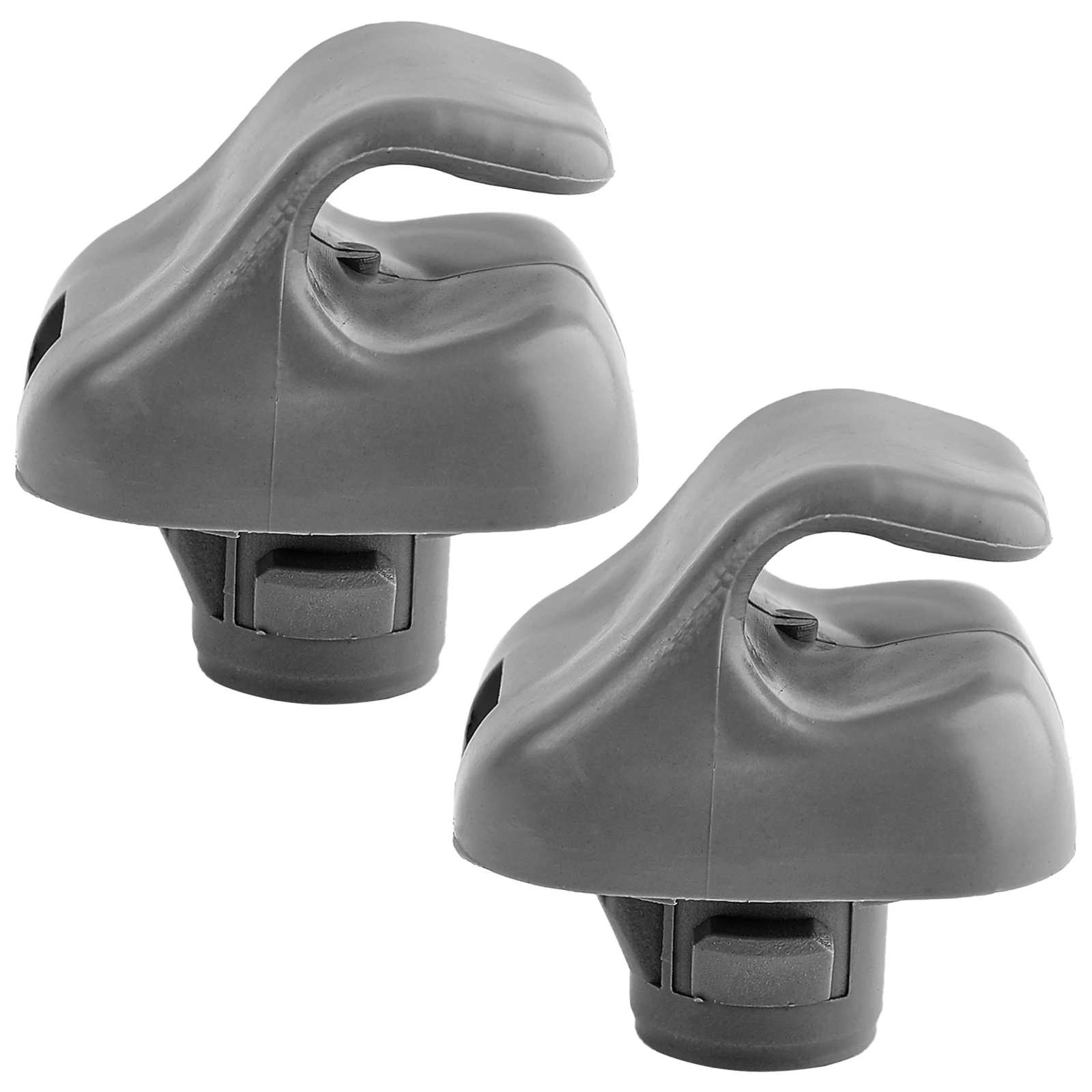 

2x серый/бежевый 88217-S04-003ZA автомобильные зажимы для солнцезащитного козырька, держатель, крючок для хранения для Honda Accord Odyssey CR-V, Civic Element 88217S01A01ZA