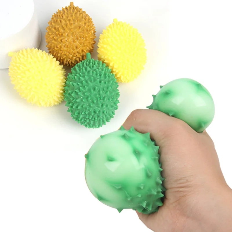 

Cute Fruit Durian Decompression Toy Squeezing Fidget Sensory Stress Relieve Toy Work Study Life Kawaii Relaxing Toy Pop It