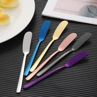 304 stainless steel cheese color plated butter knife butter knife bread jam spatula butter knife cheese knife