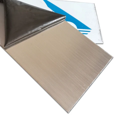 1 шт., квадратная полированная пластина из нержавеющей стали 304, толщина 1 мм, 1,5 мм, 2 мм, 3 мм, 0,8 мм, 0,5 мм