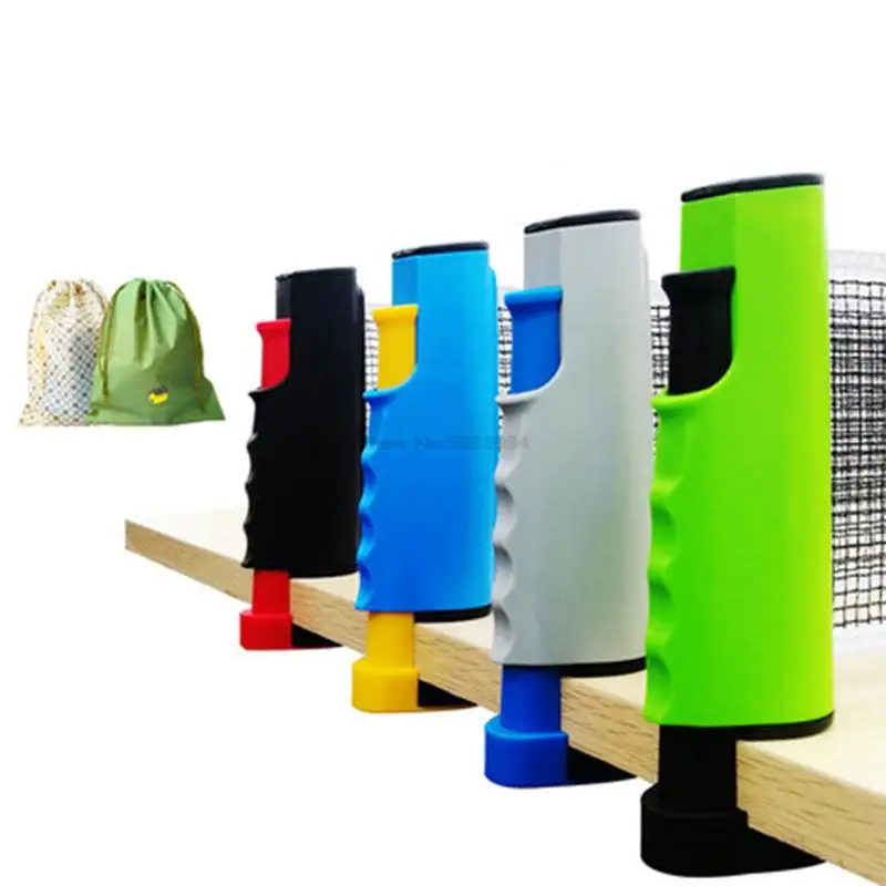 

Portable Retractable Table Tennis Ping Pong Nets Any Table Anywhere Easy To Install Home DIY Ping-pong Table Net Post Net Racks